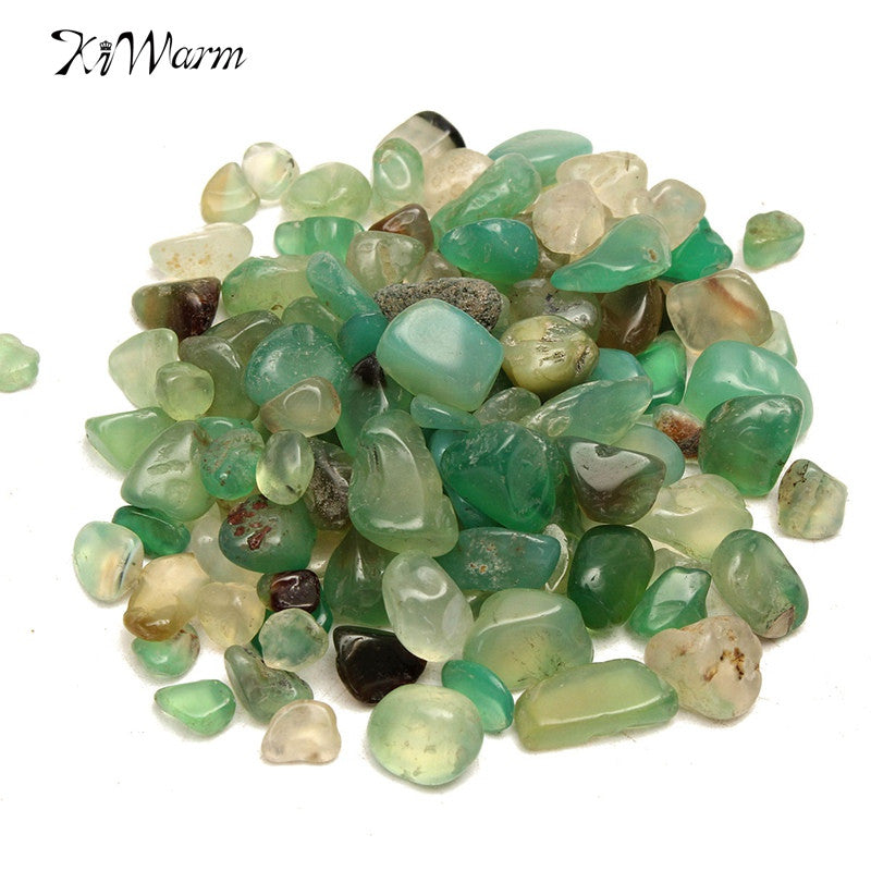 50g Natural Dong ling Jade Gravel Crystal Stone Rock Specimen Chip Healing Gem Aquarium Fish Tank Decor Crafts DIY Materials