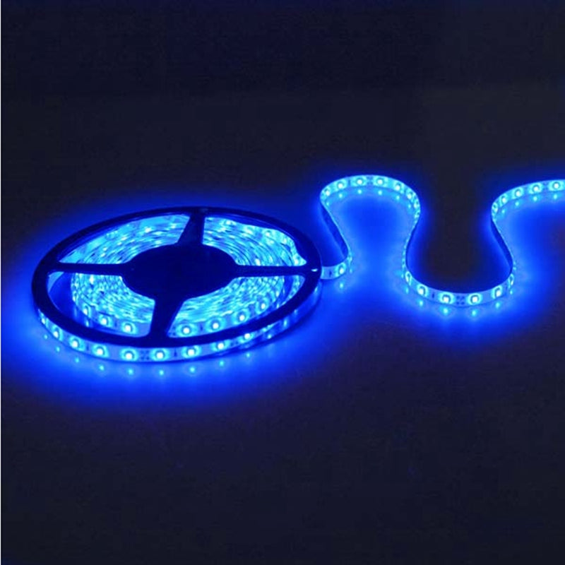 5M 3528 SMD 300 LED Strip Light 12V DC Tape Waterproof Flexible 60led/m Lamp Red Blue Pure White Warm White