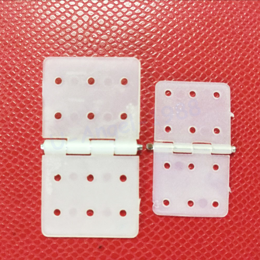 20pcs/lot Nylon Plane Hinge for RC Airplane 20*37mm 15*27mm Dropship