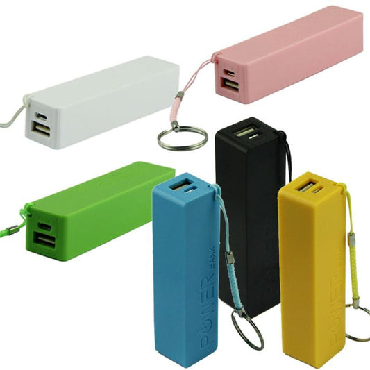 2016 Portable Power Bank 18650 External Backup Battery Charger With Key Chain Free Shipping #QD05