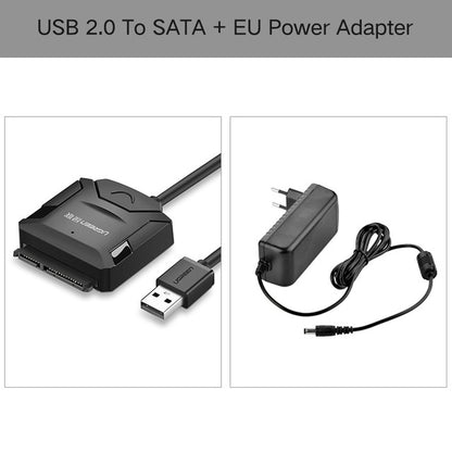 Ugreen Sata Adapter Cable USB 3.0 to Sata Converter 2.5 3.5 inch Super Speed Hard Disk Drive for HDD SSD USB 3.0 to Sata Cable